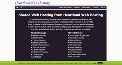 Desktop Screenshot of heartland-webhosting.com